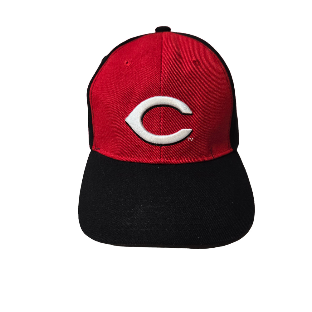 Melonwear Black Cincinnati Reds Community Fund MLB Adjustable Men's Cap Hat